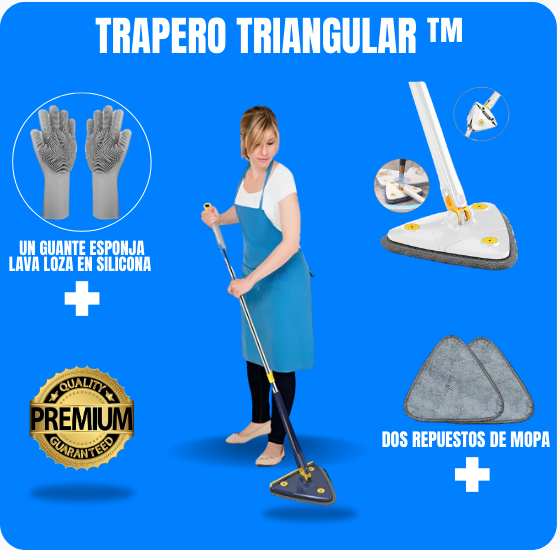 OFERTA ESPECIAL: Trapero Triangular ™ + regalos 🔥¡Black Friday!🔥